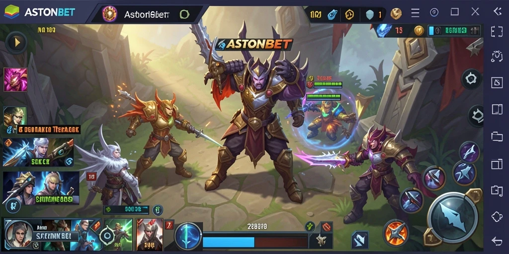 Tampilan gameplay ASTONBET yang menarik dan penuh strategi.