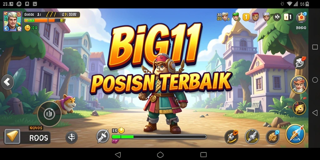 Gameplay seru BIG11 dengan aksi menembak intens.