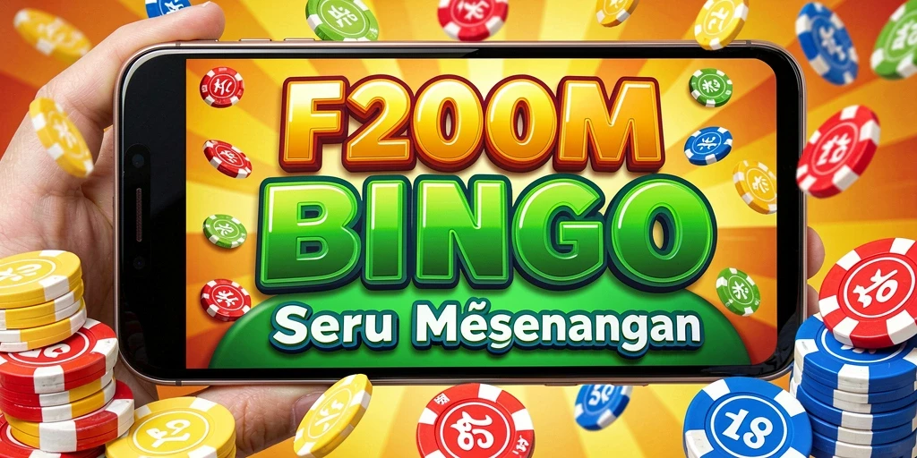 Screenshot gameplay menarik dari permainan Bingo di F200M.