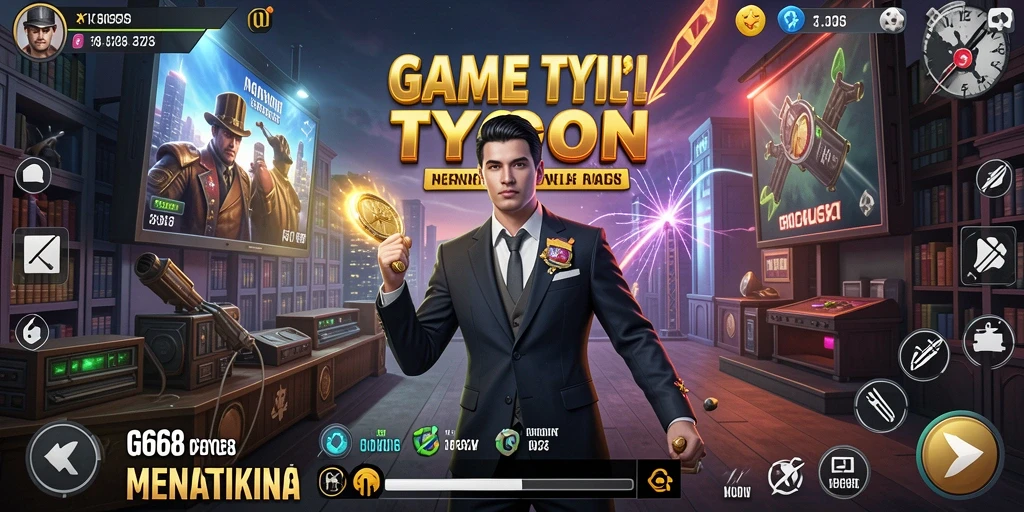 Tangkapan layar G668 menunjukkan intensitas gameplay Tycoon yang mendebarkan.