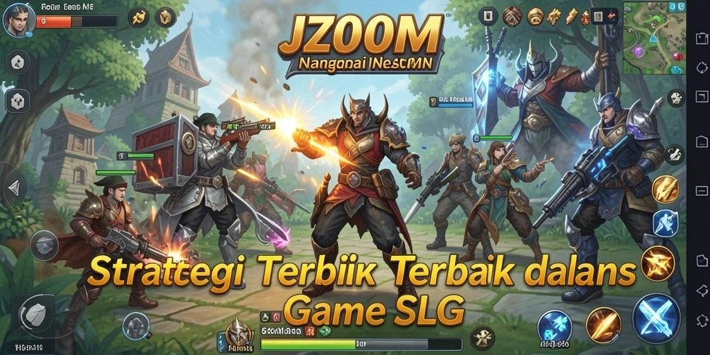 Tangkapan layar J200M menampilkan pertempuran strategis yang mendebarkan.