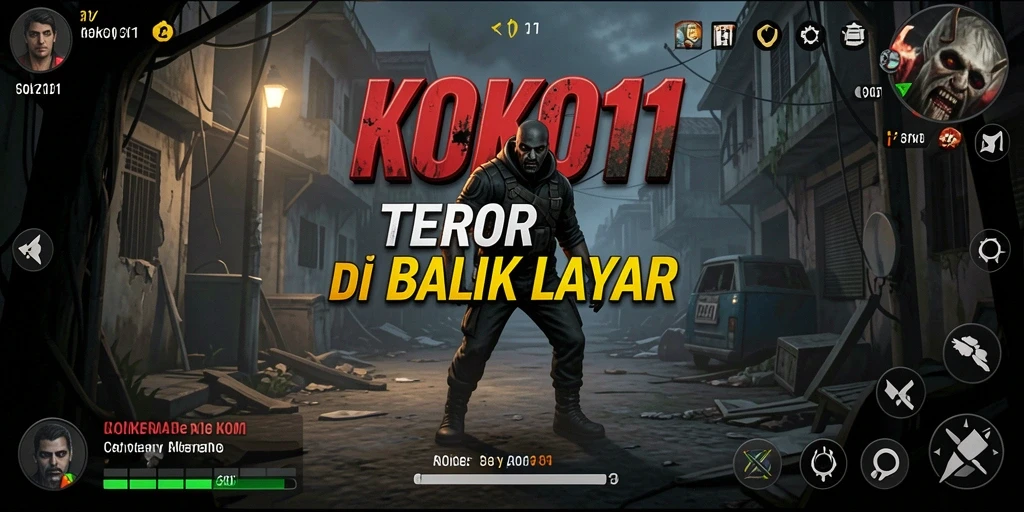 Screenshot menampilkan momen menegangkan dalam KOKO11.