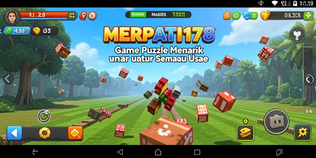 Tampilan gameplay MERPATI178 yang penuh warna dan menantang.
