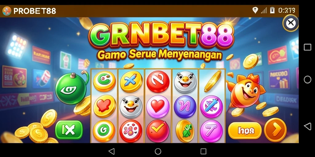 Tampilan menarik dari gameplay Bingo di PROBET88.
