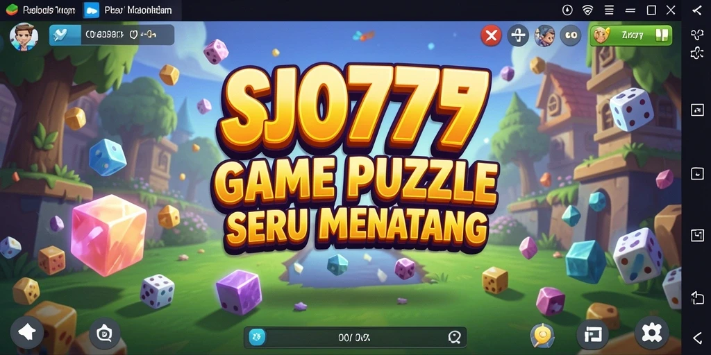Tangkapan layar menunjukkan gameplay menantang SJO777.