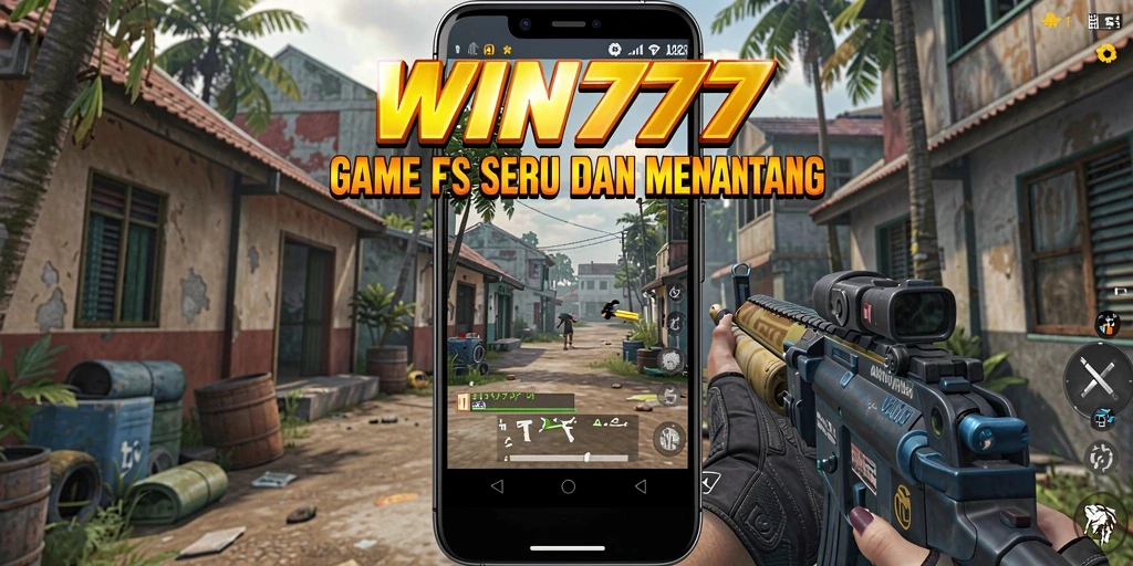 Tangkapan layar menunjukkan aksi intens dalam gameplay FPS.